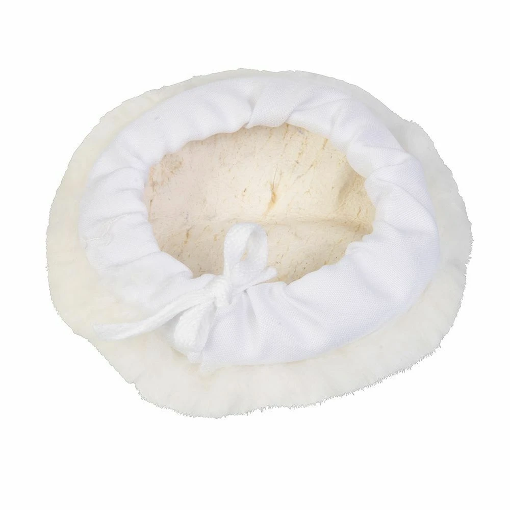 Silverline Lambswool Drawstring Bonnet (125 Or 180mm) 2 Silverline Lambswool Drawstring Bonnet (125 Or 180mm) - Image 2