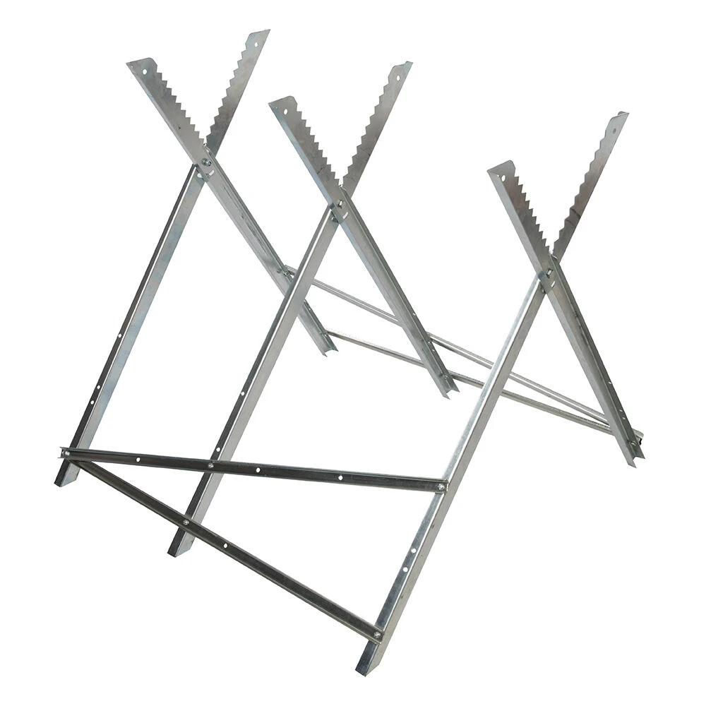 Silverline Foldable Serrated Edged Saw Horse 1 Silverline Foldable Serrated Edged Saw Horse