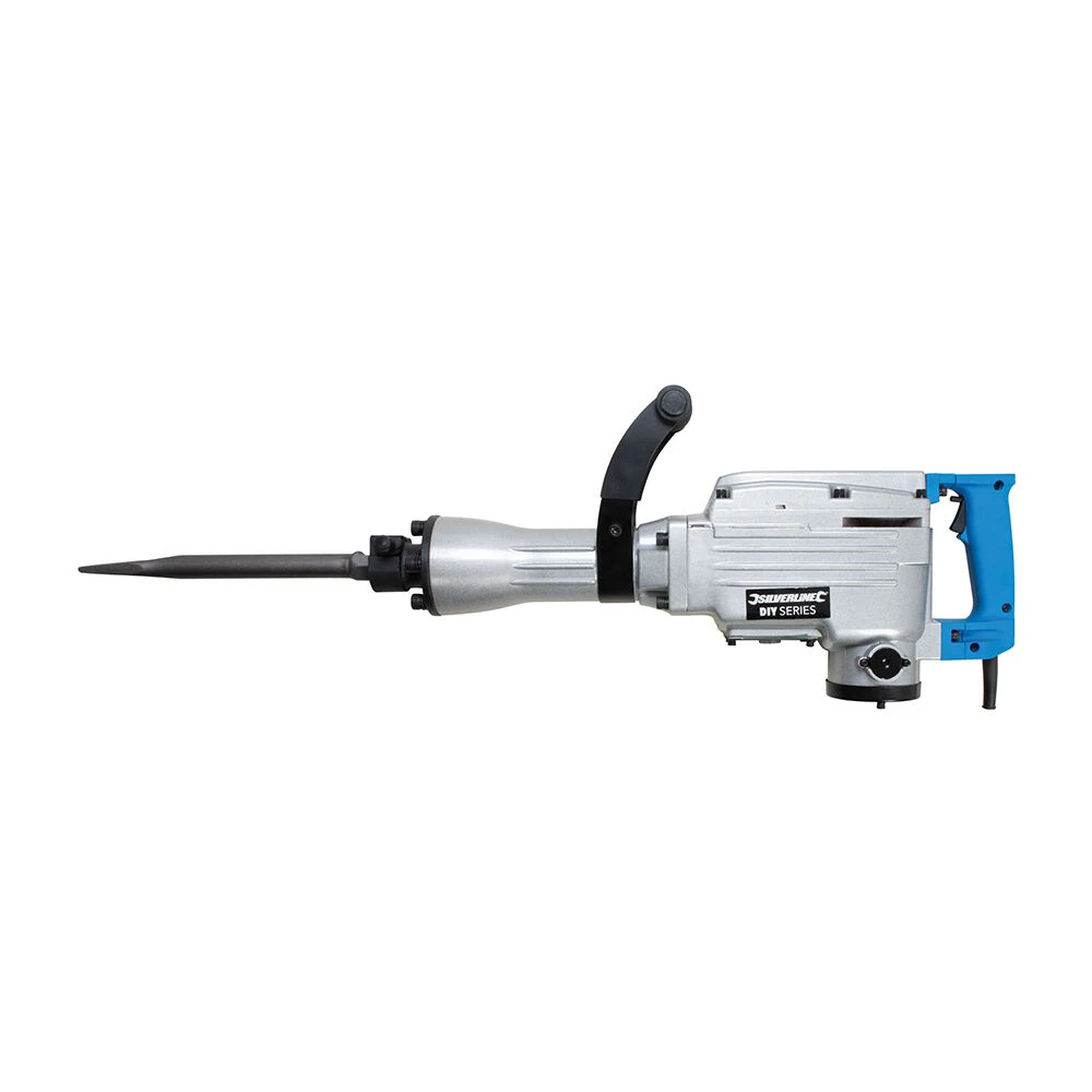 Silverline Silverstorm 1500w Electric Breaker Drill 240v 2 Silverline Silverstorm 1500w Electric Breaker Drill 240v - Image 2