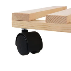 Silverline Square Plant Pot Trolley 60kg -Silverline 295928 ENWNMPRO3