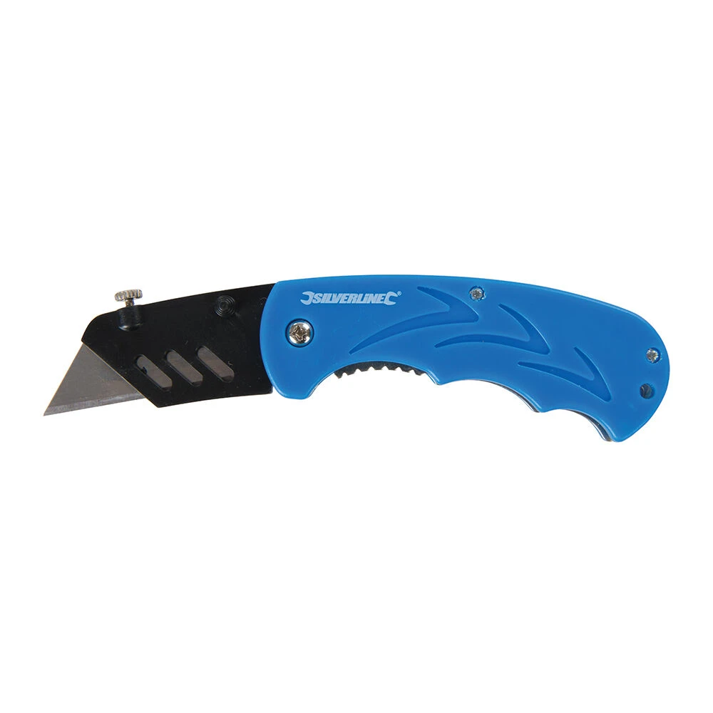 Silverline Folding Knife / Utility Knife 2 Silverline Folding Knife / Utility Knife - Image 2