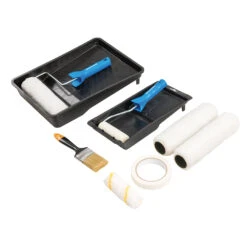 Silverline Decorators Paint Roller & Brush Set 11-Piece