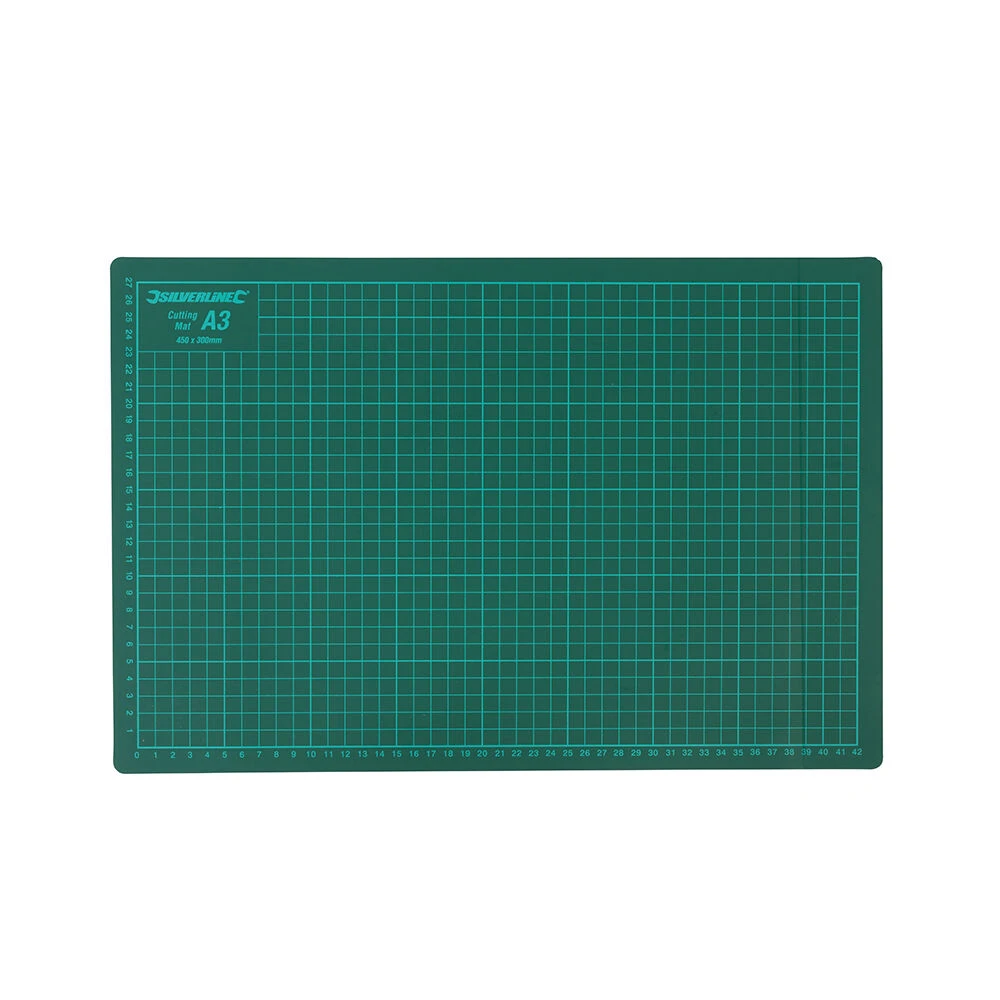 Silverline Self-Healing A3 Cutting Mat 1 Silverline Self-Healing A3 Cutting Mat