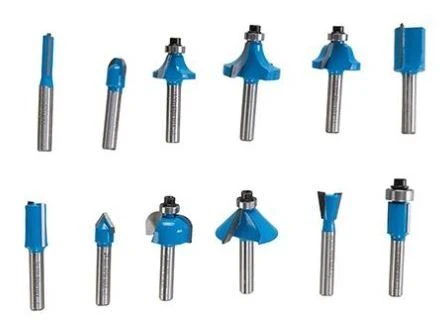 Silverline 1/4in TCT Router Bit Cutter Set 12 Piece 3 Silverline 1/4in TCT Router Bit Cutter Set 12 Piece - Image 3