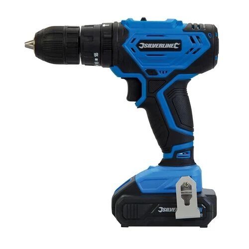 Silverline Cordless 18v Combi Hammer Drill & 2 X Li-Ion 1.5Ah Batts 2 Silverline Cordless 18v Combi Hammer Drill & 2 X Li-Ion 1.5Ah Batts - Image 2