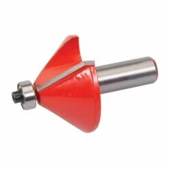 Silverline 1/2in Chamfer Router Bit Cutter 47 X 25.4 X 45deg B12.7mm
