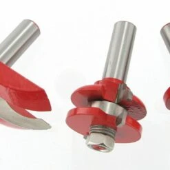 Silverline 1/2in TCT Panel Door Router Bit Cutter Set 3 Piece -Silverline silverline 1 2in tct panel door router bit cutter set 3 piece 3 44687 p