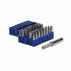 Silverline 25mm Security Screw Bit Set 33 Piece