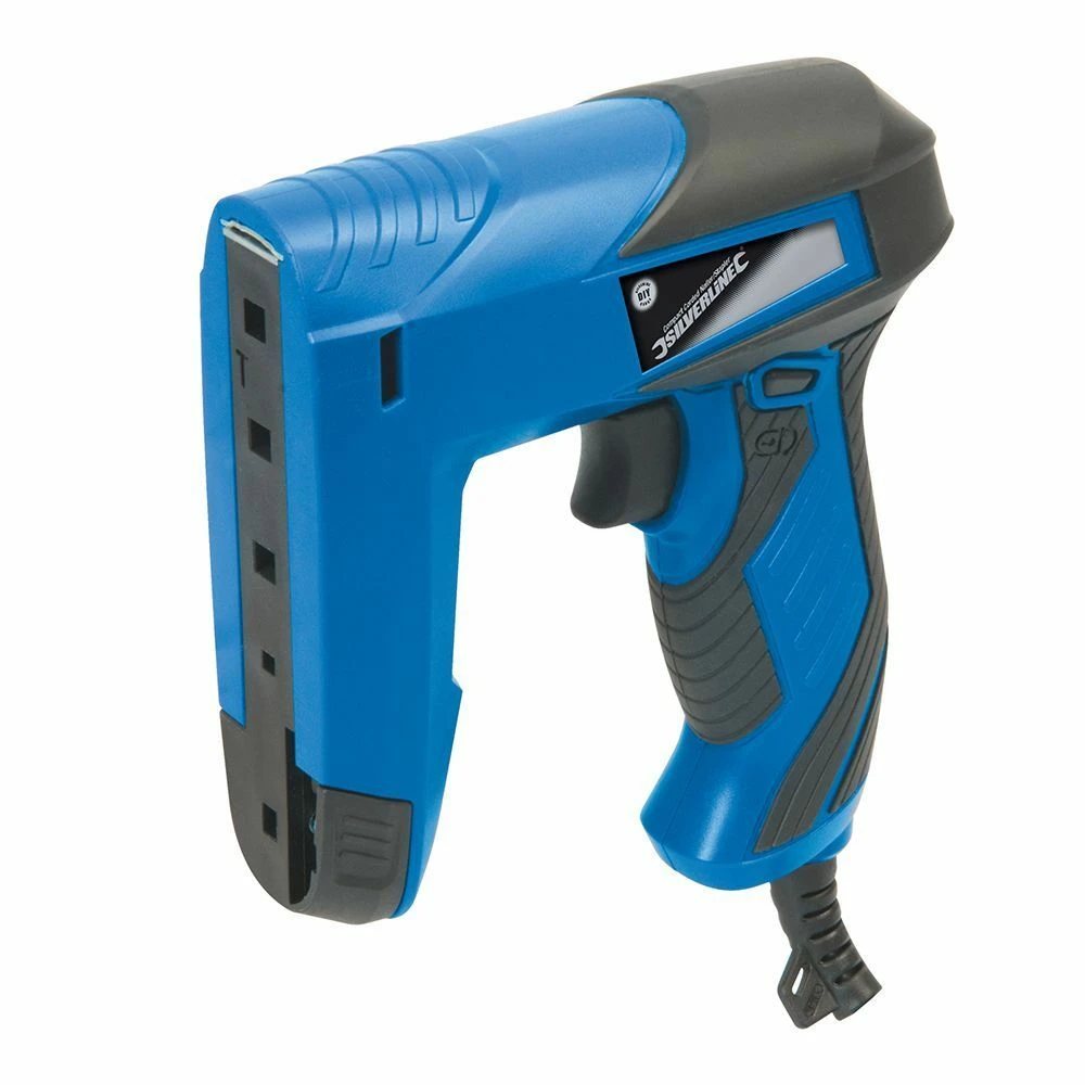 Silverline 45w Compact Corded Nailer/Stapler Gun 15mm 1 Silverline 45w Compact Corded Nailer/Stapler Gun 15mm