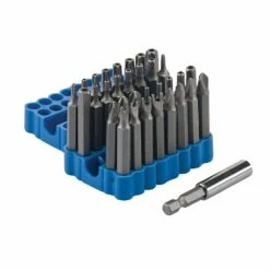 Silverline 50mm Security Screw Bit Set 33 Piece