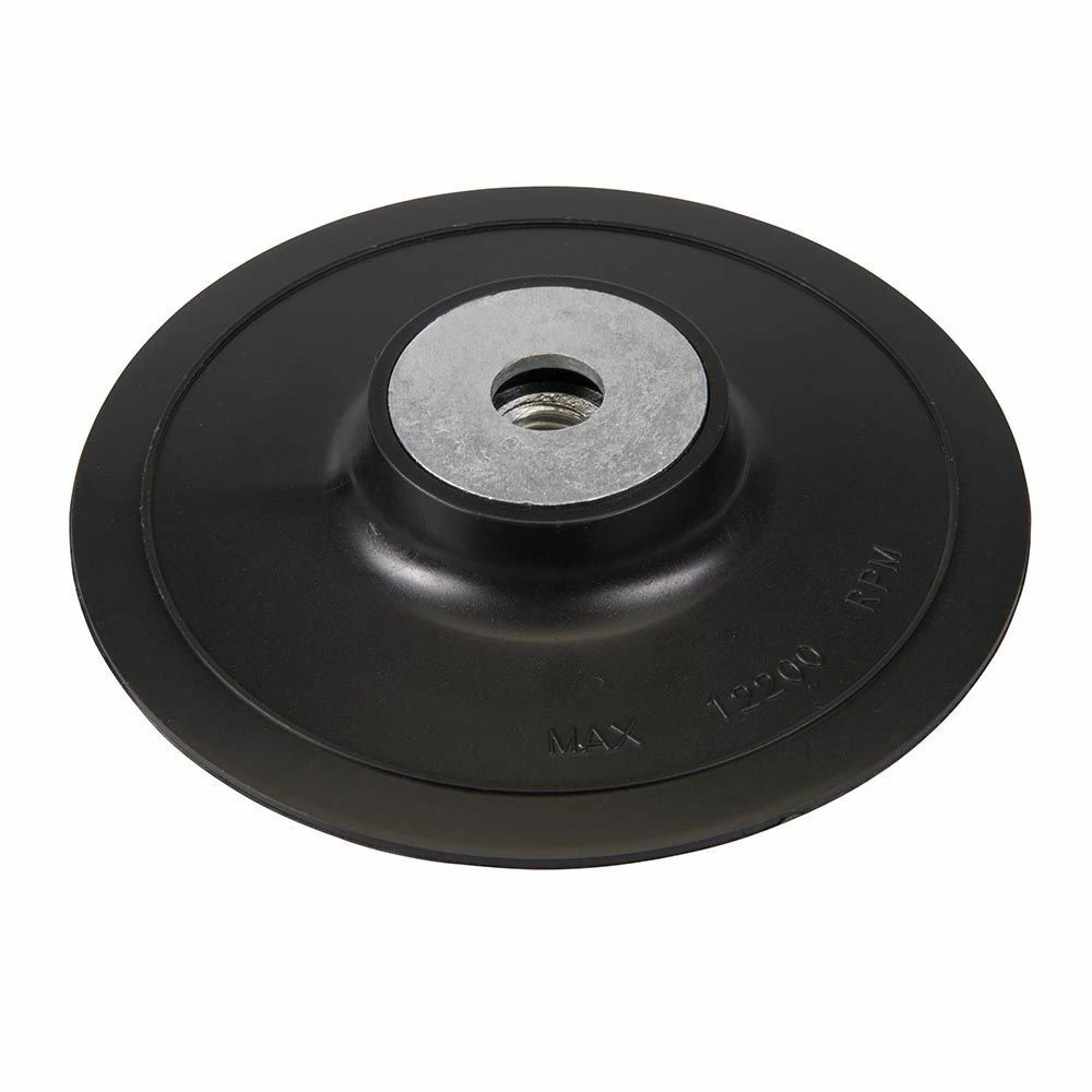 Silverline ABS Fibre Disc Backing Pad M14 X 2 Female Flange 1 Silverline ABS Fibre Disc Backing Pad M14 X 2 Female Flange