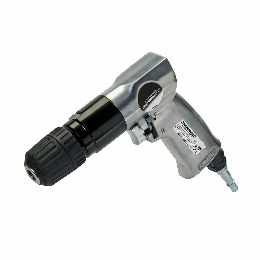 Silverline Air Drill Reversible 1 Silverline Air Drill Reversible