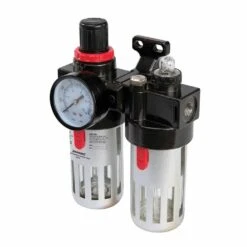 Silverline Air Line Filter Regulator & Lubricator
