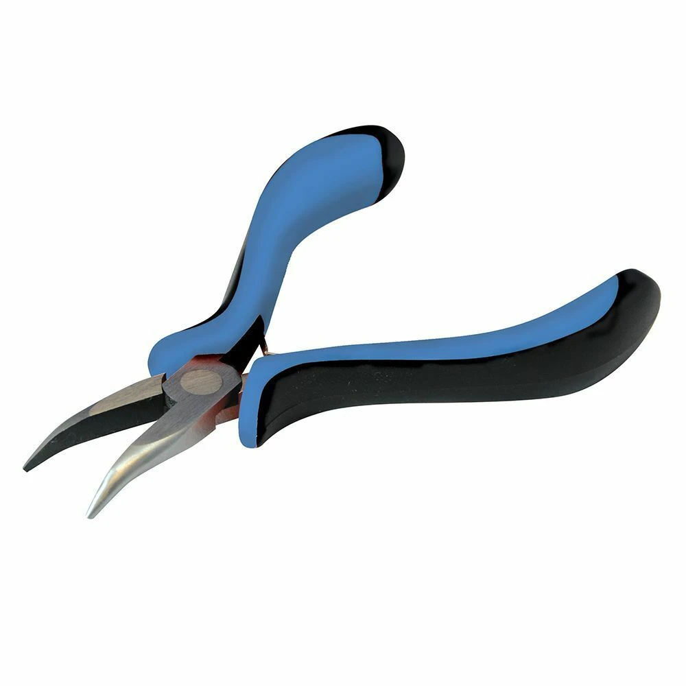 Silverline Bent Nose Mini Pliers 130mm 1 Silverline Bent Nose Mini Pliers 130mm