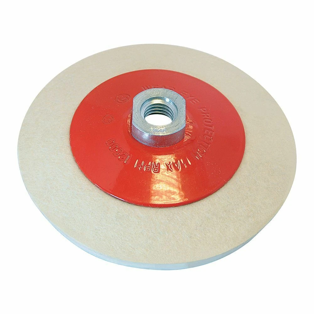 Silverline Bevelled Felt Buffing Wheel 1 Silverline Bevelled Felt Buffing Wheel