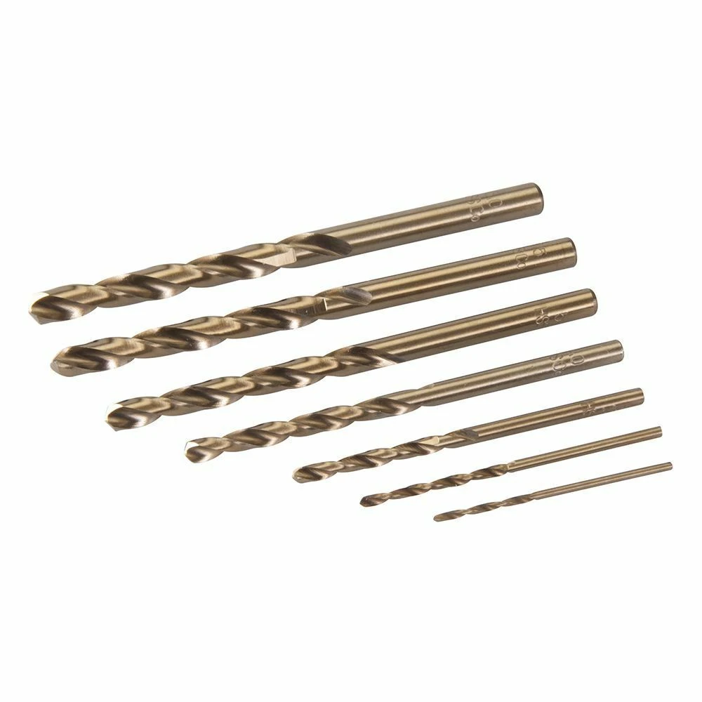 Silverline Cobalt Drill Bit Set 7 Piece (1.5-6mm) 1 Silverline Cobalt Drill Bit Set 7 Piece (1.5-6mm)