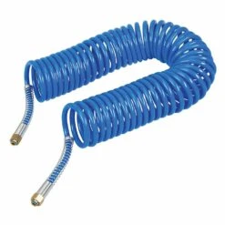 Silverline Coiled Air Line Hose 10 Metre