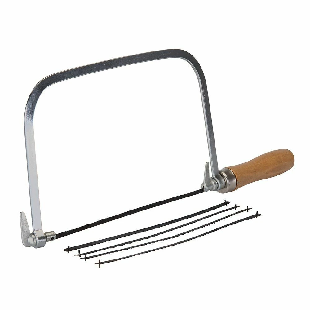Silverline Coping Hand Saw With 5 Spare Blades 1 Silverline Coping Hand Saw With 5 Spare Blades