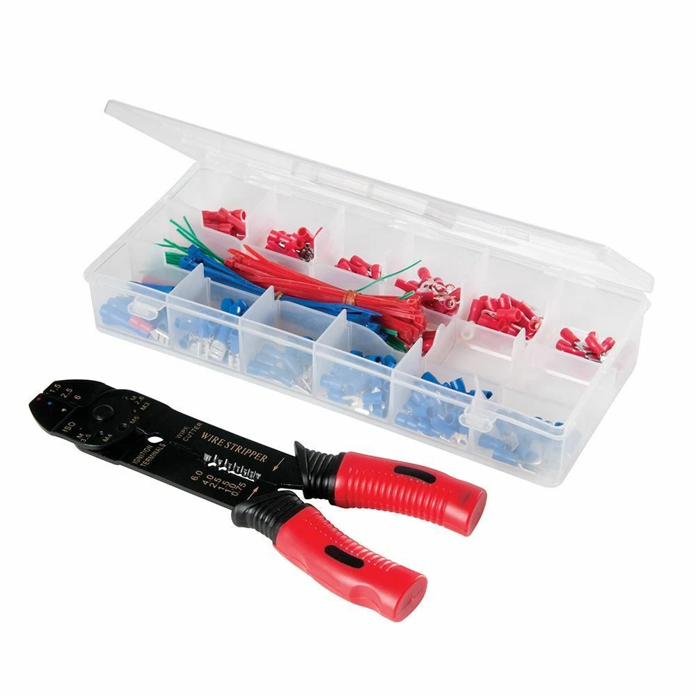 Silverline Crimping Tool Set 271 Piece 1 Silverline Crimping Tool Set 271 Piece