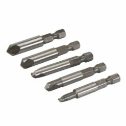 Silverline Damaged Screw Remover Set 5 Piece