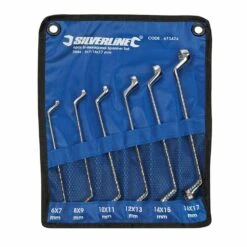 Silverline Deep Offset Ring Spanners Set 6 Piece (6-17mm)