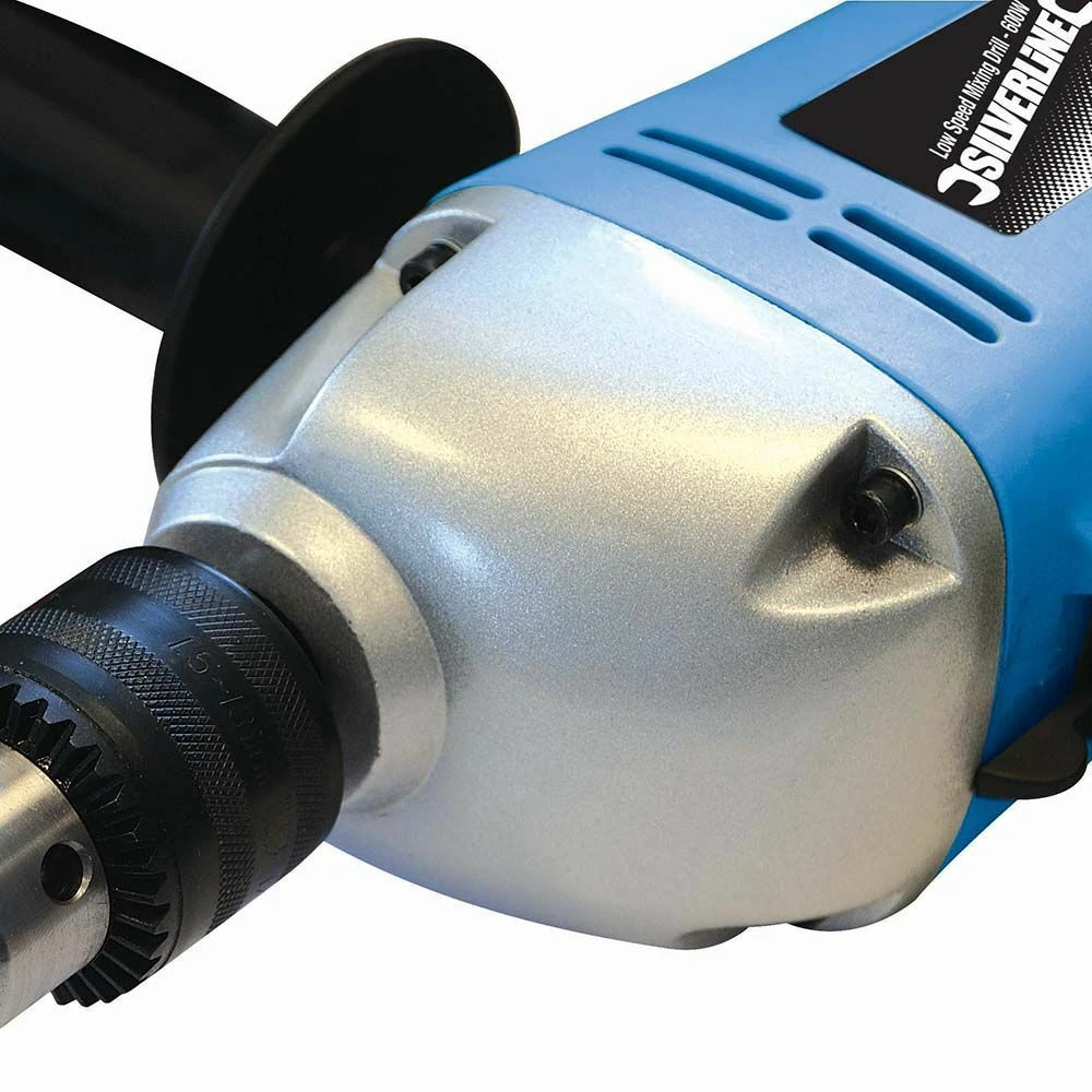 Silverline DIY 600w Mixing Drill Low Speed 240v 2 Silverline DIY 600w Mixing Drill Low Speed 240v - Image 2
