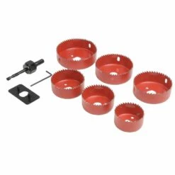 Silverline Down Light Installers Kit 9 Piece (50-86mm)