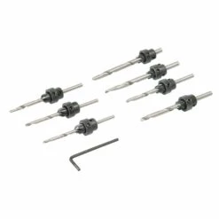 Silverline Drill & Countersink Bit Set 7 Piece