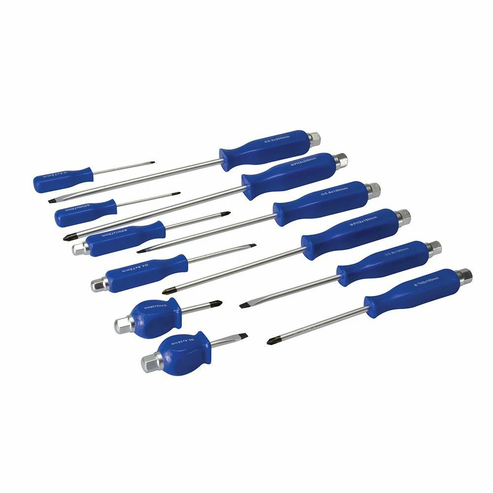 Silverline Engineers Screwdriver Set 12 Piece 1 Silverline Engineers Screwdriver Set 12 Piece