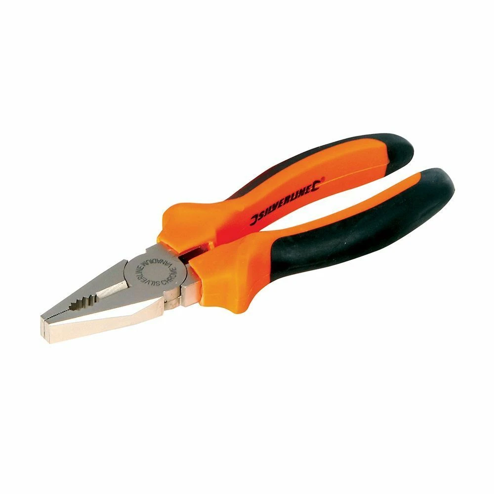 Silverline Expert Combination Pliers 200mm 1 Silverline Expert Combination Pliers 200mm