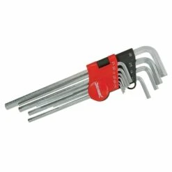 Silverline Expert Hex Key Imperial Set 10 Piece