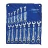 Silverline Flexible Head Ratchet Combination Spanner Set 14 Piece (8-24mm)