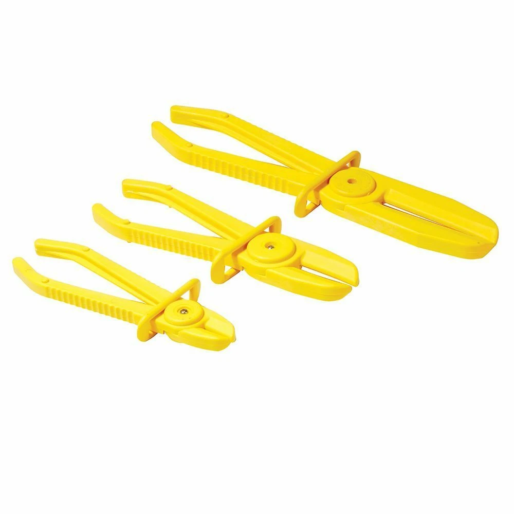 Silverline Flexible Hose Clamp Set 3 Piece 1 Silverline Flexible Hose Clamp Set 3 Piece