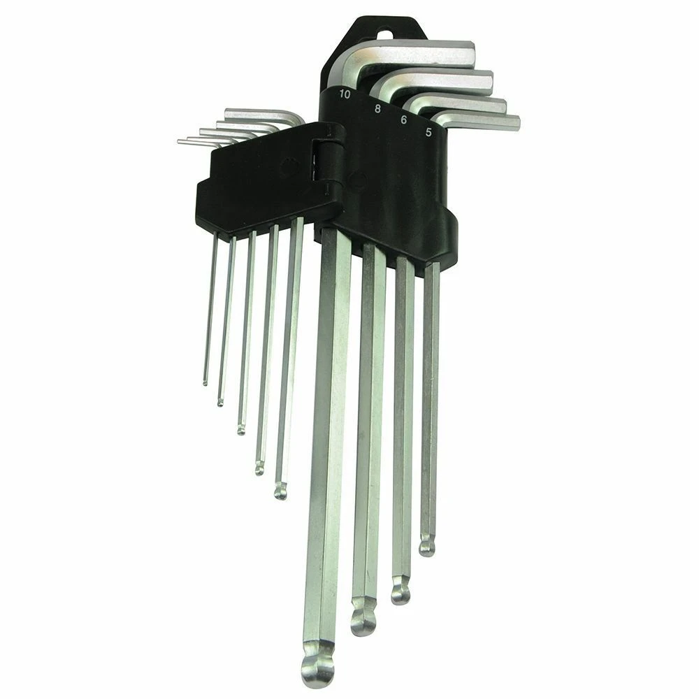 Silverline Hex Key Ball End Expert Set 9 Piece 2 Silverline Hex Key Ball End Expert Set 9 Piece - Image 2
