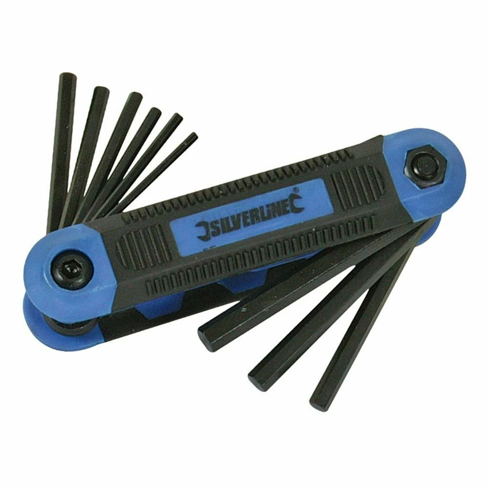 Silverline Hex Key Imperial Expert Tool 9 Piece (5/64 - 1/4in) 1 Silverline Hex Key Imperial Expert Tool 9 Piece (5/64 - 1/4in)