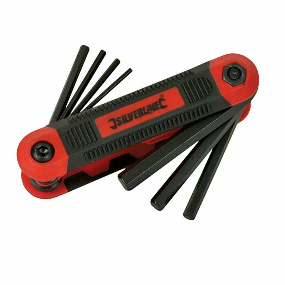 Silverline Hex Key Metric Expert Tool 8 Piece (1.5 - 8.0mm) 1 Silverline Hex Key Metric Expert Tool 8 Piece (1.5 - 8.0mm)