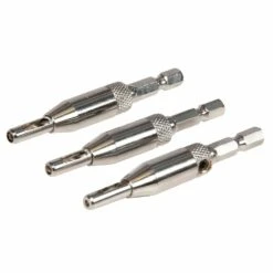 Silverline Hinge Drill Bit Set 3 Piece (2-3.6mm)
