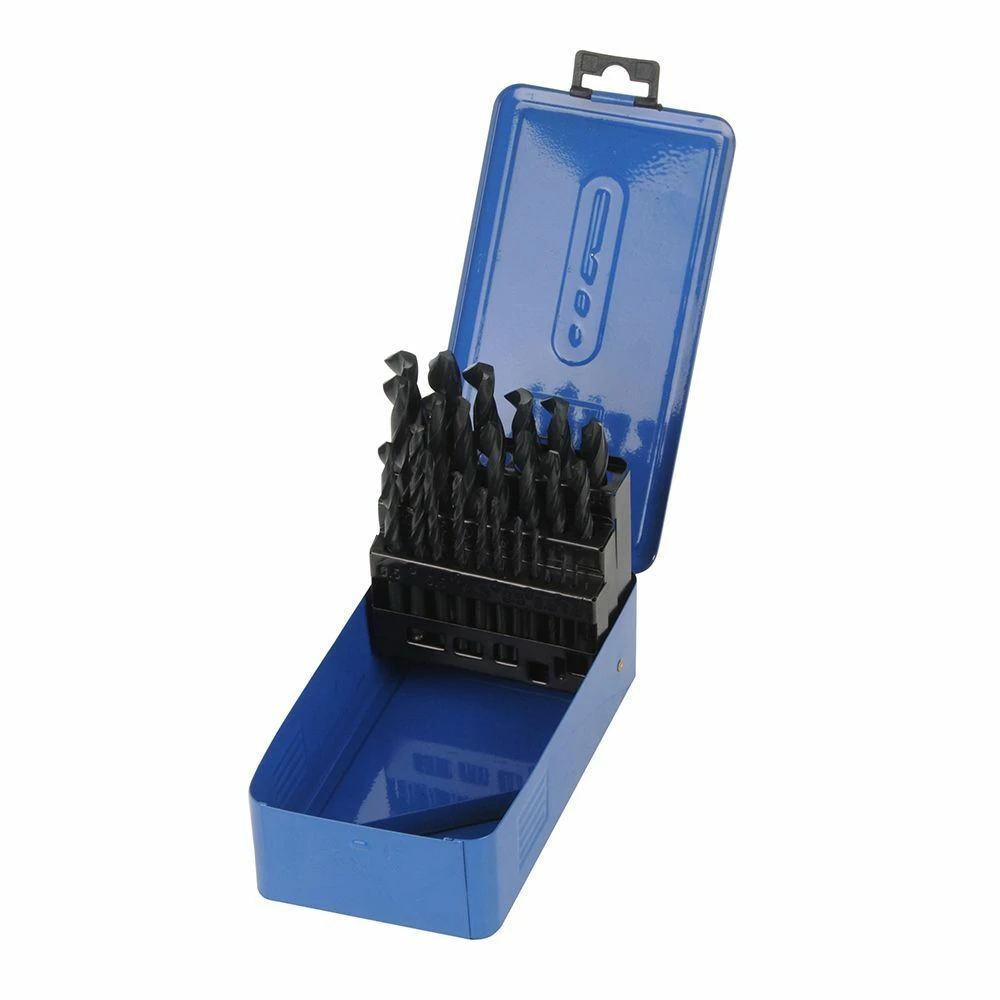 Silverline HSS-R Jobber Drill Bit Set 25 Piece (1-13mm) 1 Silverline HSS-R Jobber Drill Bit Set 25 Piece (1-13mm)