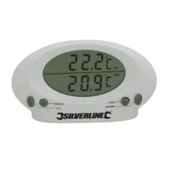 Silverline Indoor/Outdoor Thermometer -Silverline silverline indoor outdoor thermometer 4 38286 p