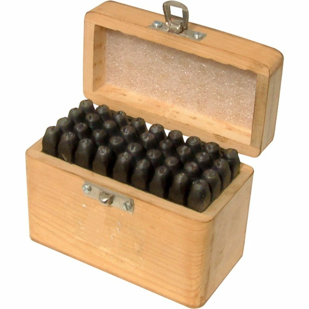 Silverline Letters & Numbers Stamp Set 36 Piece 2 Silverline Letters & Numbers Stamp Set 36 Piece - Image 2