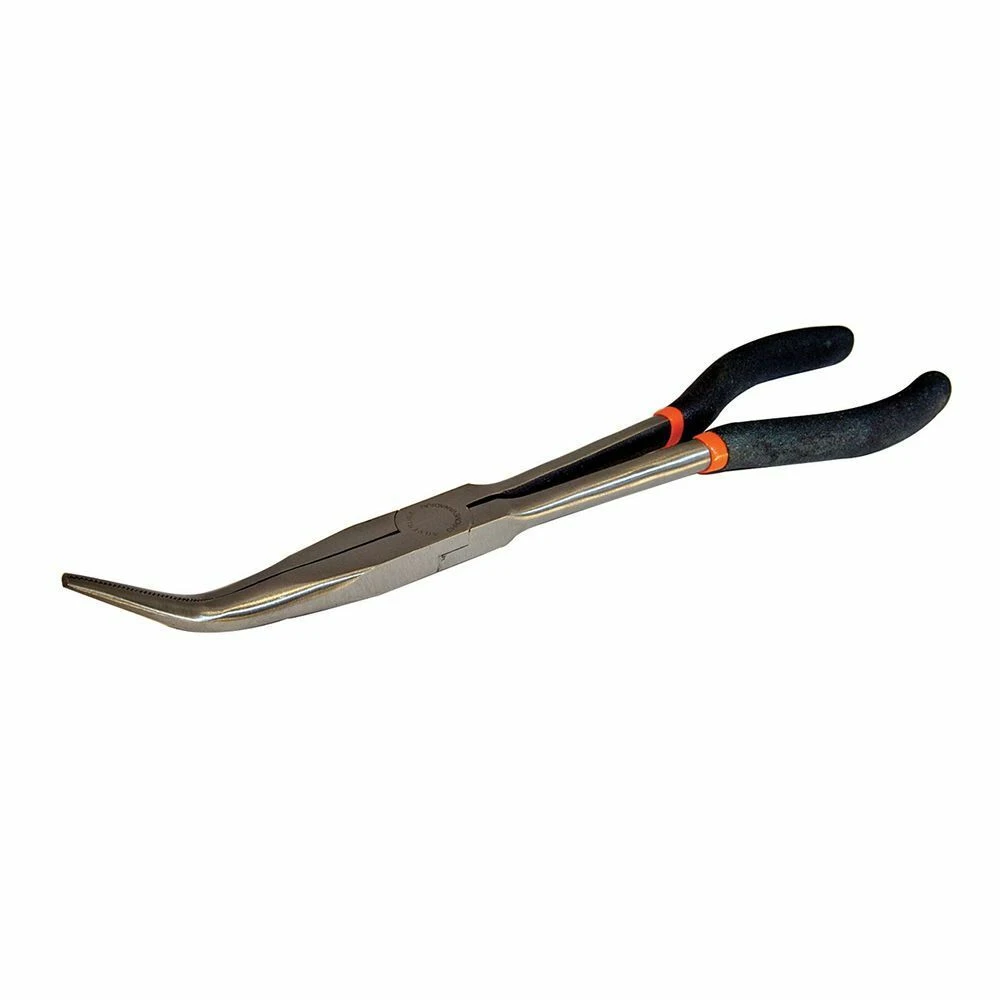 Silverline Long Reach Electronics Pliers Bent 1 Silverline Long Reach Electronics Pliers Bent