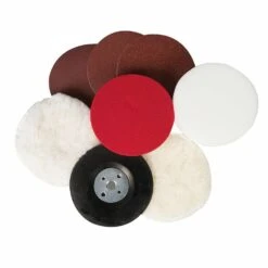 Silverline M14 Sanding & Polishing 180mm Kit 8 Piece