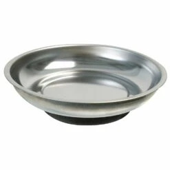 Silverline Magnetic Parts Tray Round Dish 150mm