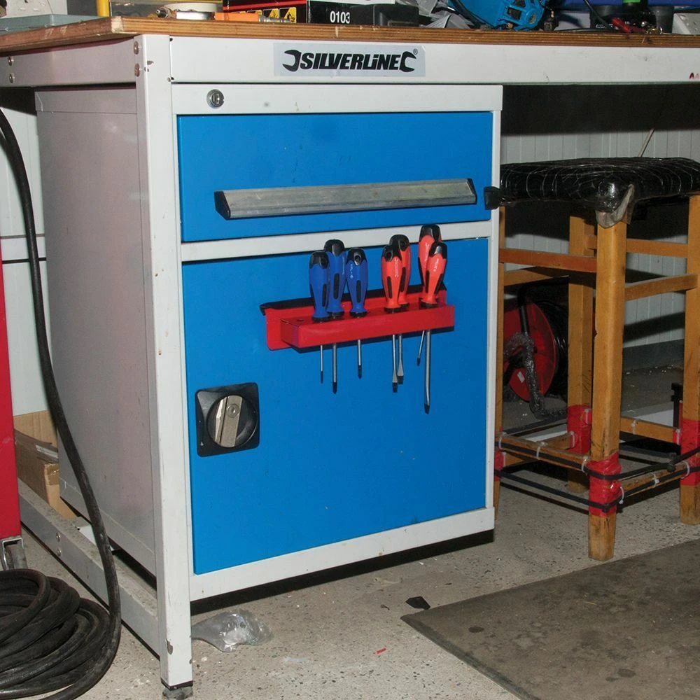 Silverline Magnetic Screwdriver Holder 2 Silverline Magnetic Screwdriver Holder - Image 2