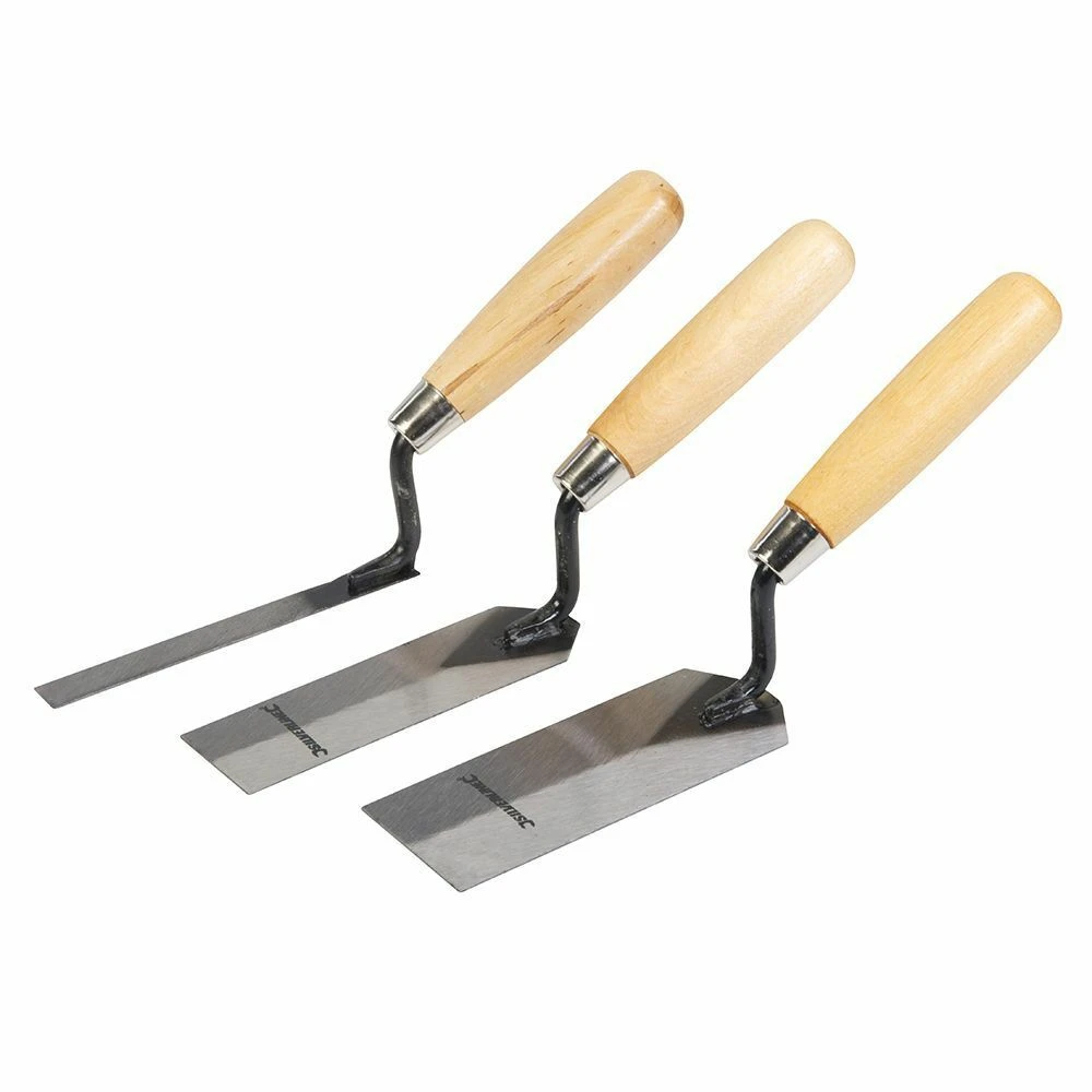 Silverline Margin Edging Trowel Set 3 Piece 1 Silverline Margin Edging Trowel Set 3 Piece