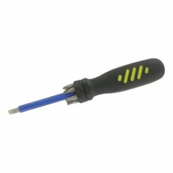 Silverline Multi-Bit Screwdriver With Telescopic Pick-Up Magnet