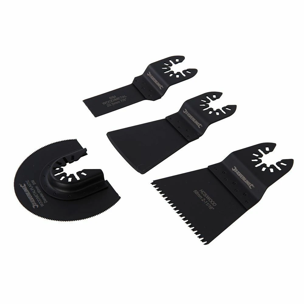 Silverline Multi-Tool Universal Cutting & Scraping Set 4 Piece 1 Silverline Multi-Tool Universal Cutting & Scraping Set 4 Piece