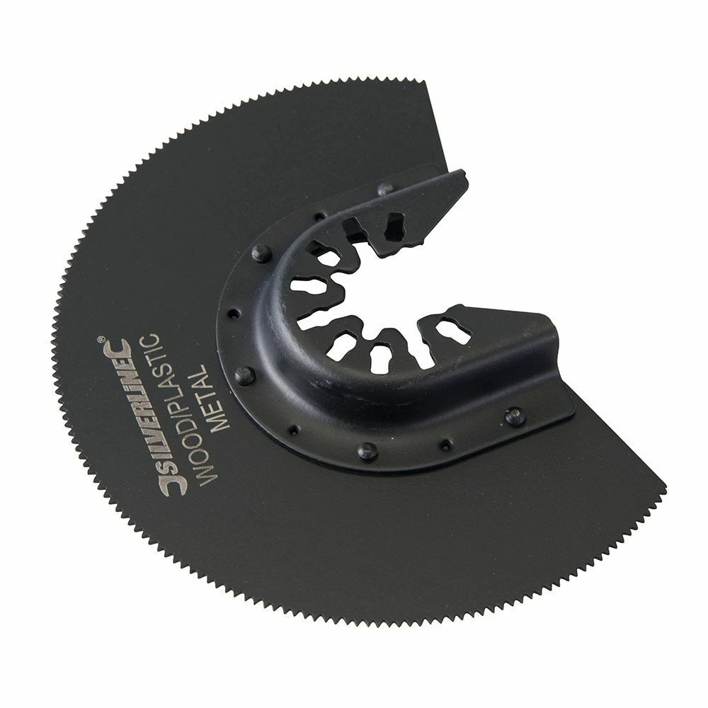 Silverline Multi-Tool Universal HSS Segment Saw Blade Metal & Wood 88mm 1 Silverline Multi-Tool Universal HSS Segment Saw Blade Metal & Wood 88mm