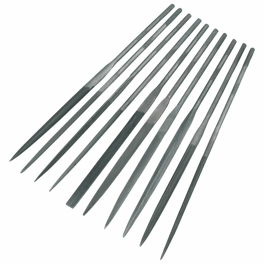 Silverline Needle Files Set 10 Piece 2 Silverline Needle Files Set 10 Piece - Image 2