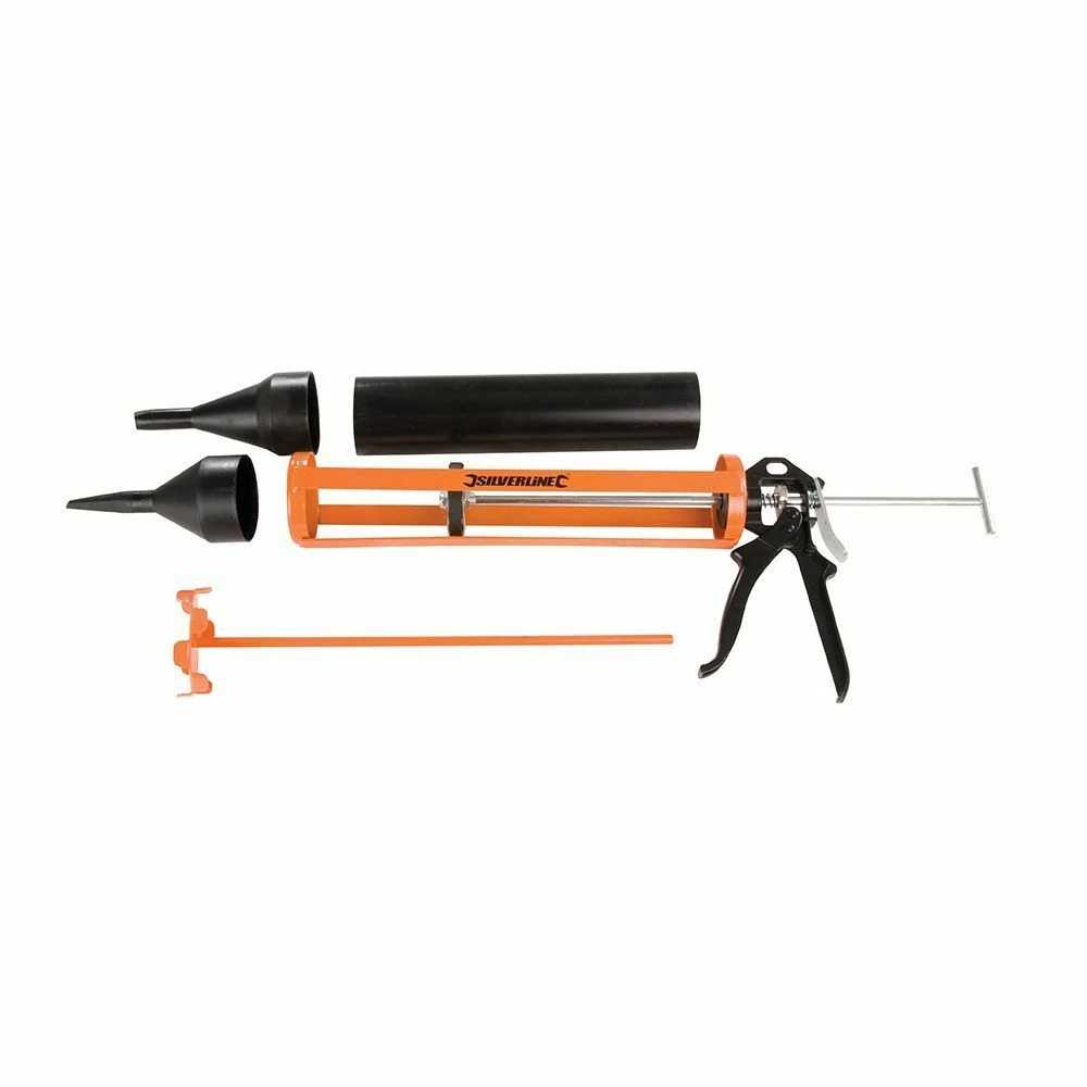 Silverline Pointing & Grouting Gun Kit 540mm 2 Silverline Pointing & Grouting Gun Kit 540mm - Image 2